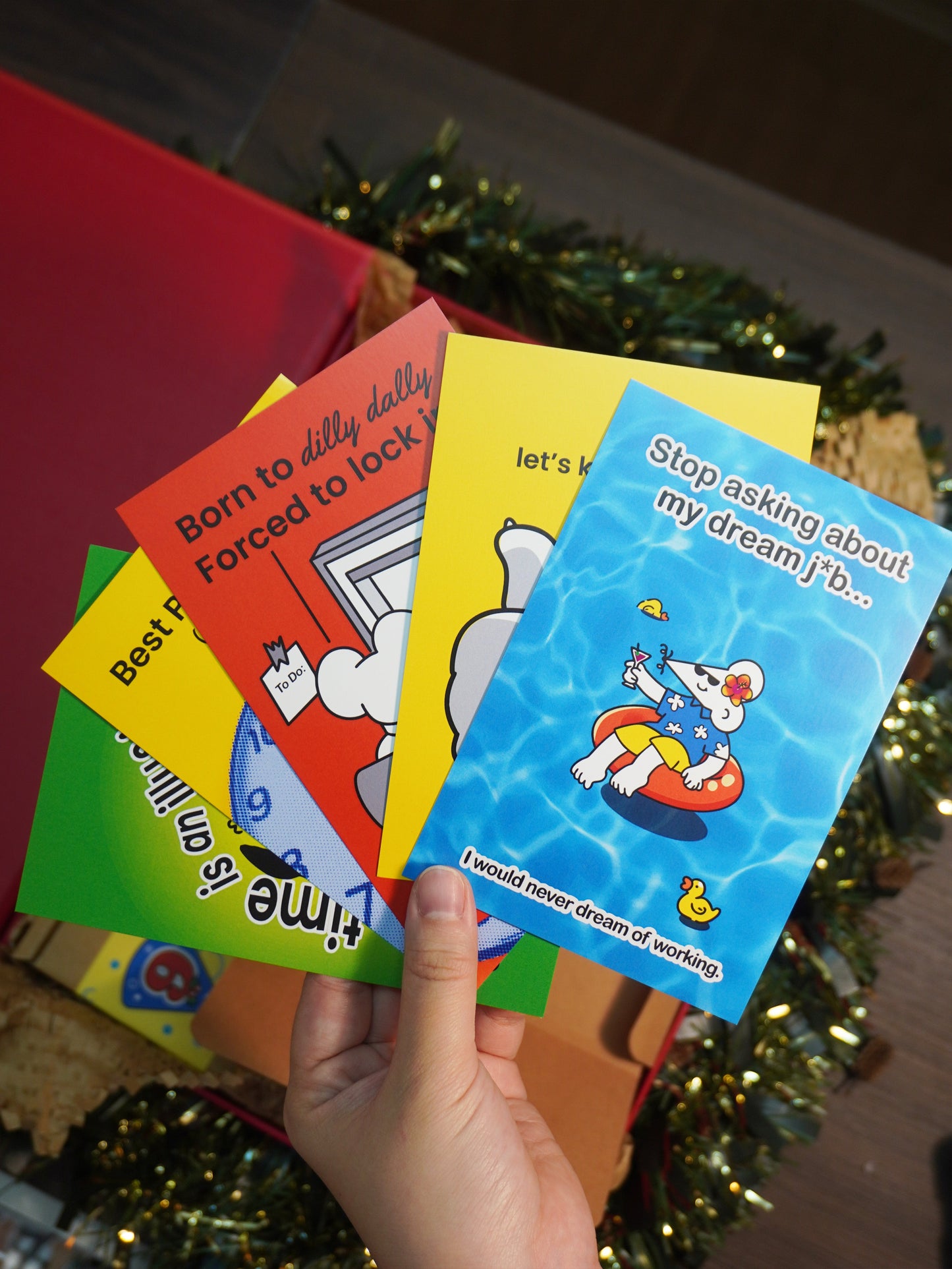 Postcard - Time is an illusion