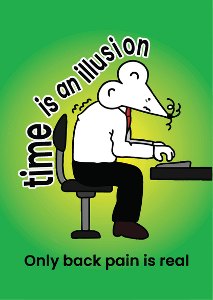 Postcard - Time is an illusion