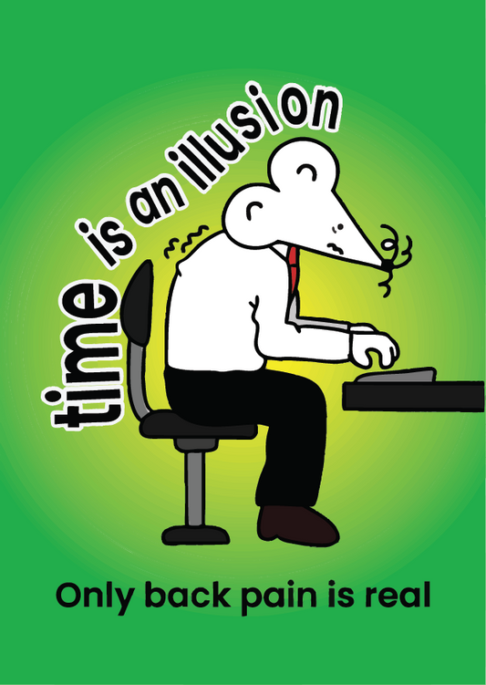 Postcard - Time is an illusion