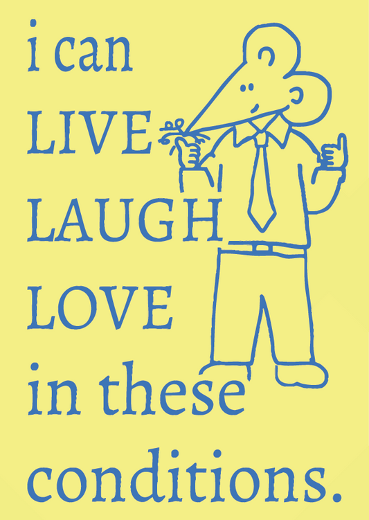 Postcard - Live Laugh Love